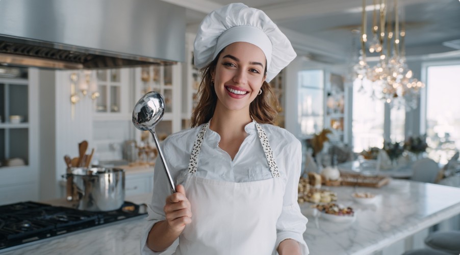 Thói quen chuẩn bị thực phẩm sạch sẽ trong gian bếp gia đình